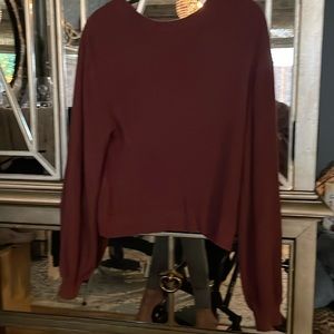 Lululemon maroon sweater. Size 6